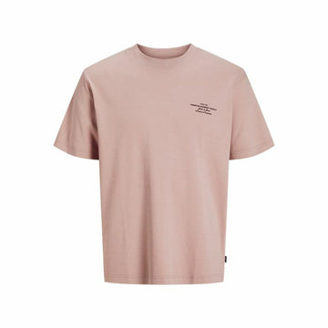 Camiseta de Manga Corta Hombre Jack & Jones Jprblachad Brandingw Neck