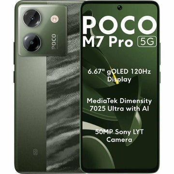 Smartphone Xiaomi POCO M7 Pro Octa Core 8 GB RAM 256 GB Verde 6,67"