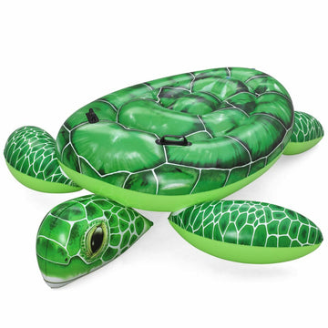 Bestway Figura Hinchable Tortuga con Asas 150x145 cm +3 Años Playa y Piscina 41524