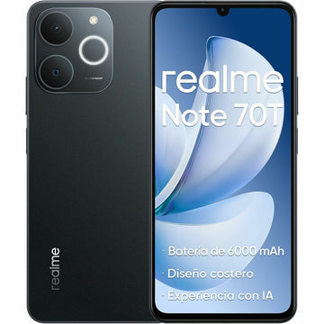 Smartphone Realme NOTE 70T 4 GB RAM 128 GB 6,74" Unisoc Negro