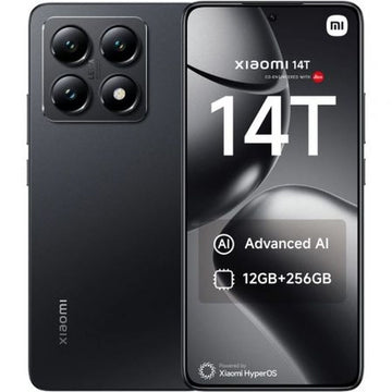 Smartphone Xiaomi 14T 12-256 BK Octa Core 12 GB RAM 256 GB Negro 6,67"