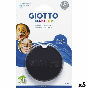 Pintura de Cara Giotto Negro 15 ml (5 Unidades)