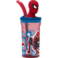 Vaso con Pajita Spider-Man CZ11338 3D