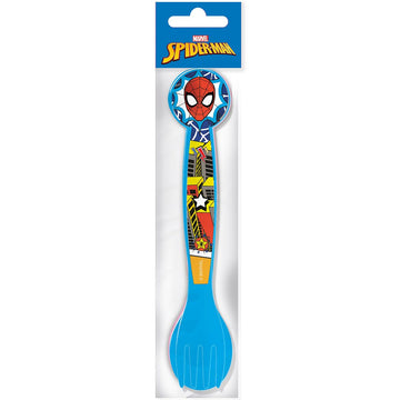 Juego de Cubiertos Spider-Man CZ11402 Multicolor Plástico 2 Piezas