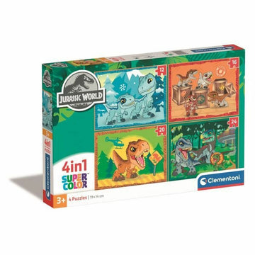 Puzzle Clementoni Jurassic World (4 Unidades)