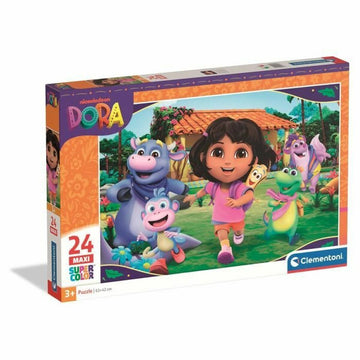 Puzzle Clementoni Dora 62 x 42 cm 24 Piezas