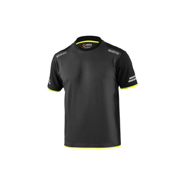 Camiseta de Manga Corta Hombre Sparco Gris L
