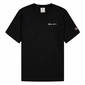 Camiseta de Manga Corta Hombre Champion Champion Crewneck Negro