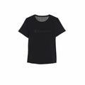 Camiseta de Manga Corta Mujer Champion Champion Negro