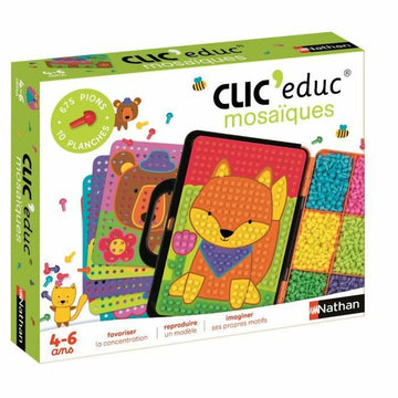 Juego de Mesa Nathan Clic'Educ - Mosaiques (FR)