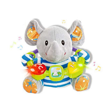 Peluche con Sonido Reig Elefante 35 cm