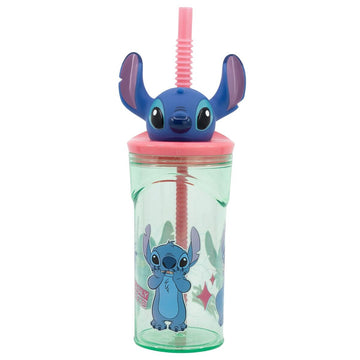 Vaso con Pajita Stitch Sweet 3D 360 ml