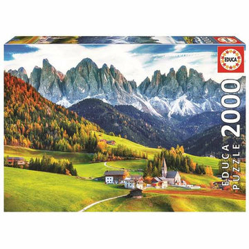 Puzzle Educa Autumn in the Dolomites 2000 Piezas