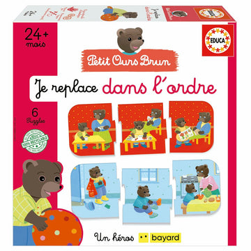 Juego Educativo Educa Je replace dans l´ordre (FR)