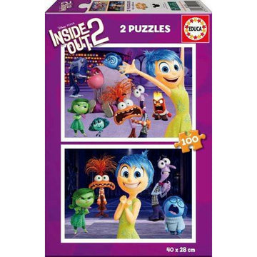 Puzzle Educa Inside Out 2 2 x 100 Piezas