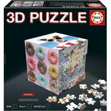 Puzzle Educa 20125 6 Piezas 36 Piezas 216 Piezas (6 Unidades)