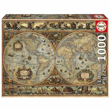 Puzzle Educa Orbis Terrarum 1000 Piezas