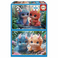 Puzzle Educa Adorable Monsters 100 Piezas (2 Unidades)