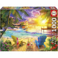Puzzle Educa Love Beach 1000 Piezas