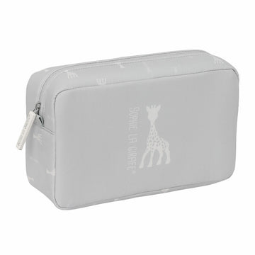 Neceser de Viaje Sophie la Girafe Gris claro 28 x 16 x 9 cm