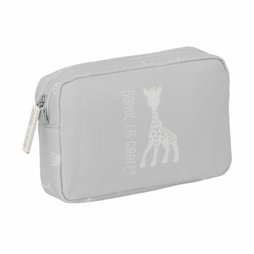 Neceser de Viaje Sophie la Girafe Gris claro 20 x 13 x 5,5 cm