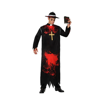 Disfraz para Adultos Th3 Party Negro Multicolor Asesino (3 Piezas)