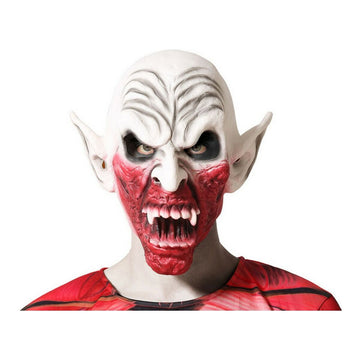 Máscara Halloween Blanco Monstruo