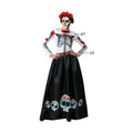 Disfraz para Adultos Esqueleto Mexicano Multicolor (XS/S)