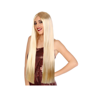 Peluca Rubio 80 cm