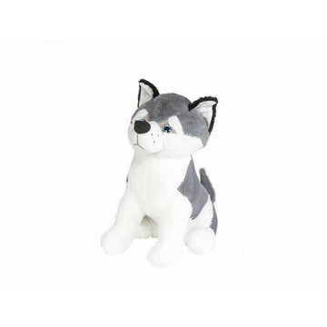 Peluche Artesanía Beatriz Husky  Perro 45 cm Plástico