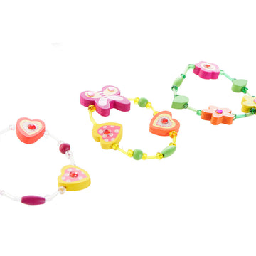 Pulsera DKD Home Decor Multicolor Flores Infantil