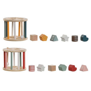 Juego Educativo Home ESPRIT 13 x 13 x 11 cm (2 Unidades)