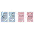Set de Baberos Home ESPRIT Azul Rosa Algodón 19 x 29 x 3 cm (4 Unidades)