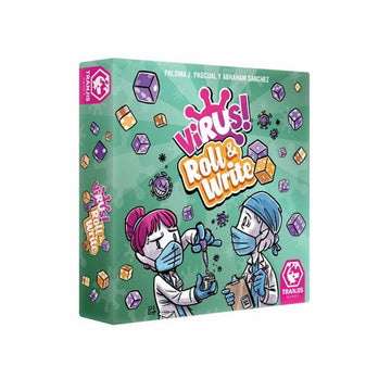 Juego de Mesa Tranjis Games Virus! Roll & Write