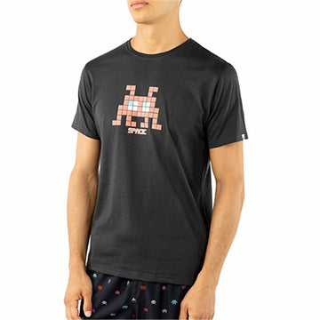 Camiseta de Manga Corta Hombre Alphaventure Alphadventure Budai Negro