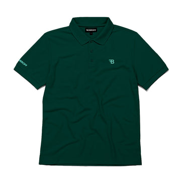 Polo de Manga Corta Hombre Bobroff Verde