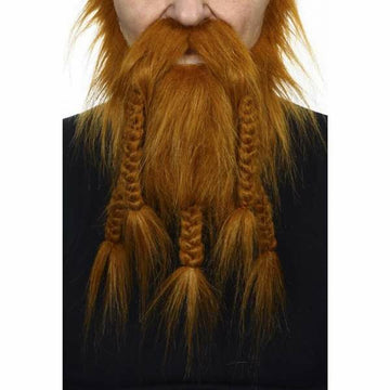 Bigote y perilla My Other Me Naranja