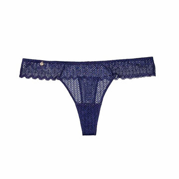Tanga Black Limba Binia Baltic Azul