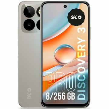 Smartphone SPC Discovery 3 Pro 6,7" MediaTek Helio G81 8 GB RAM 256 GB Marrón Gris Plateado