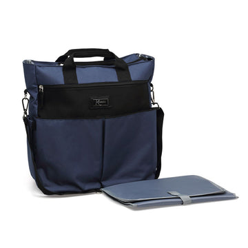 Bolsa organizadora para carro de bebé Azul marino 37 x 15 x 35 cm