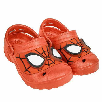 Zuecos Spider-Man Rojo