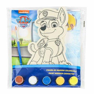 Set de Manualidades The Paw Patrol Madera 14 x 18 x 5 cm