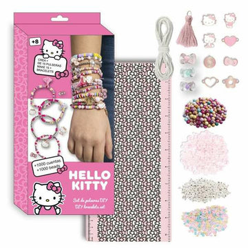 Kit Creación de Pulseras y Collares Hello Kitty Rosa