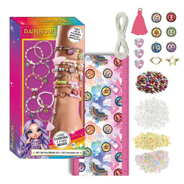 Kit Creación de Pulseras y Collares Rainbow High Multicolor