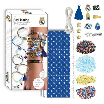 Kit Creación de Pulseras y Collares Real Madrid C.F. Blanco
