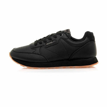 Zapatillas Casual de Mujer Mustang Joggo Negro