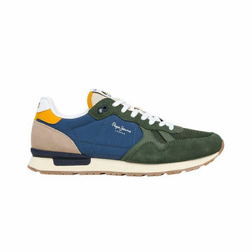 Zapatillas Deportivas Hombre Pepe Jeans Brit Camp Verde