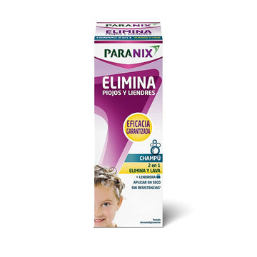 Champú Antipiojos Paranix Elimina Piojos Y Liendres Champú Lote 200 ml 2 en 1 2 Piezas