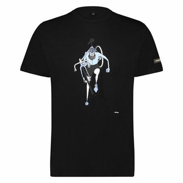 Camiseta de Manga Corta Hombre Shimano Sentiero Ltd Negro