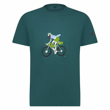 Camiseta de Manga Corta Hombre Shimano Sentiero Ltd Azul